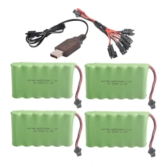 4Battery 1USB 1C