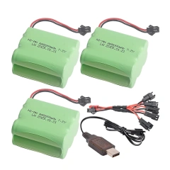 3Battery 1USB 1C