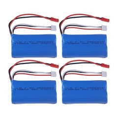 4pcs Battery JST