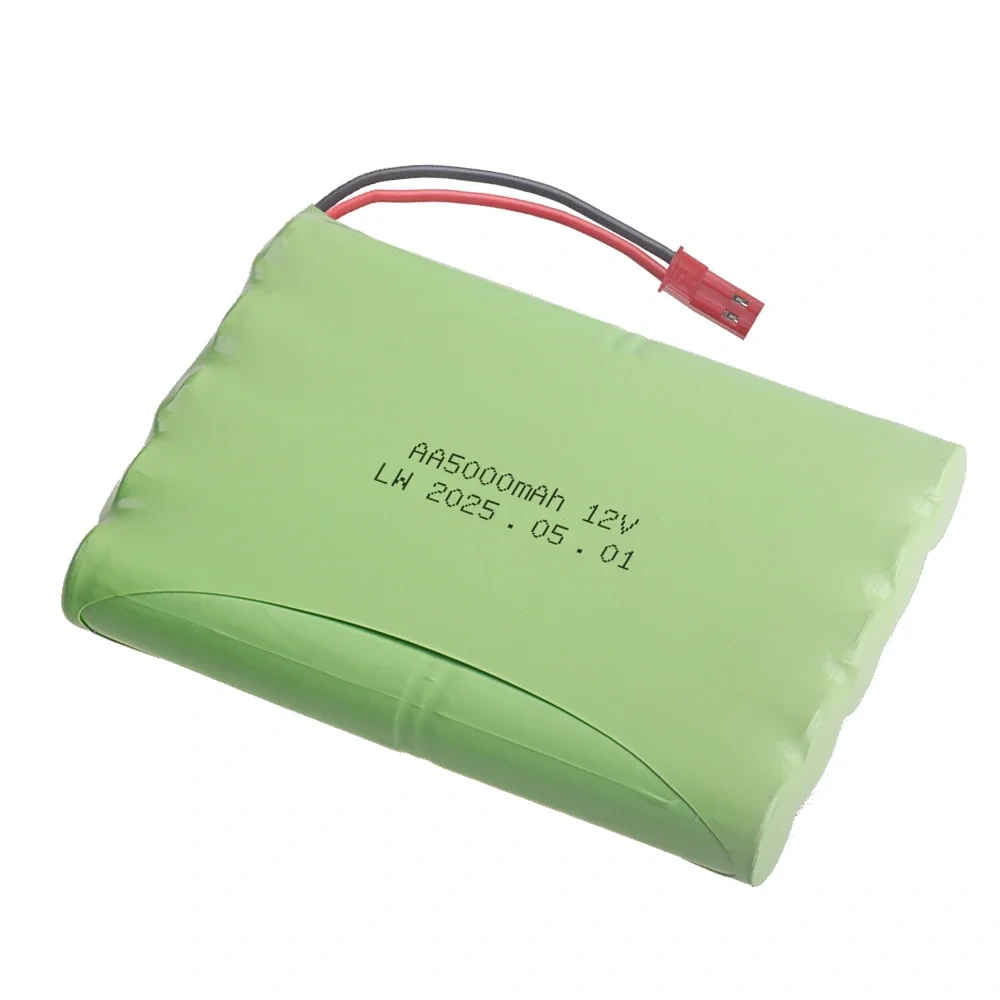 12V 5000mAh NiMH Battery For Rc Toys Cars Tanks Trucks Robot Gun Boat 12V Rechargeable Ni-MH Battery Pack H Model upgarde 700mah