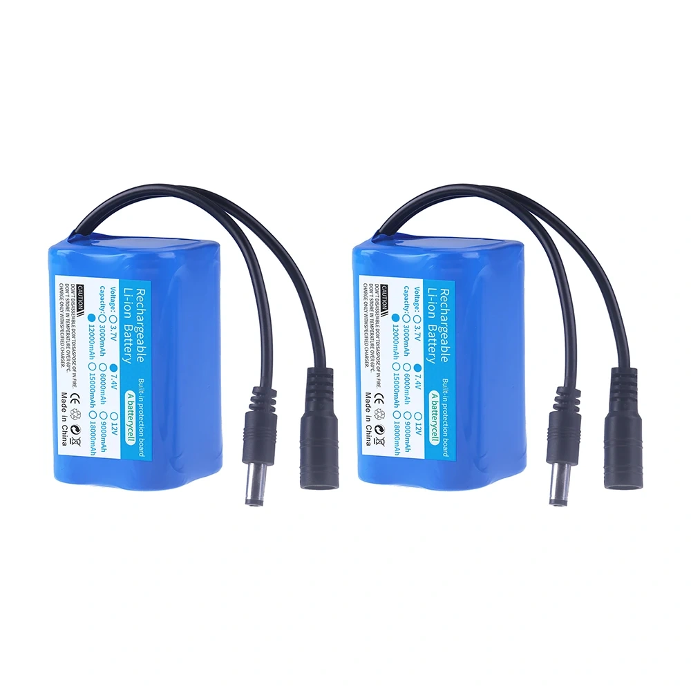 7.4V 12000mAh 21700 Li-ion Battery For T188 T888 2011-5 V007 C18 H18 Remote Control RC Fishing Bait Boat Spare Battery Parts