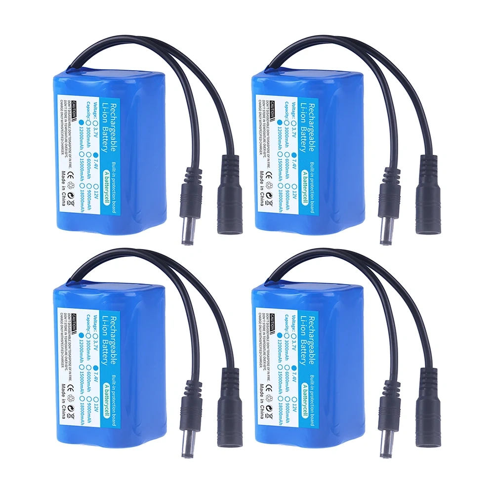 7.4V 12000mAh 21700 Li-ion Battery For T188 T888 2011-5 V007 C18 H18 Remote Control RC Fishing Bait Boat Spare Battery Parts
