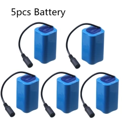 5pcs 6000mah