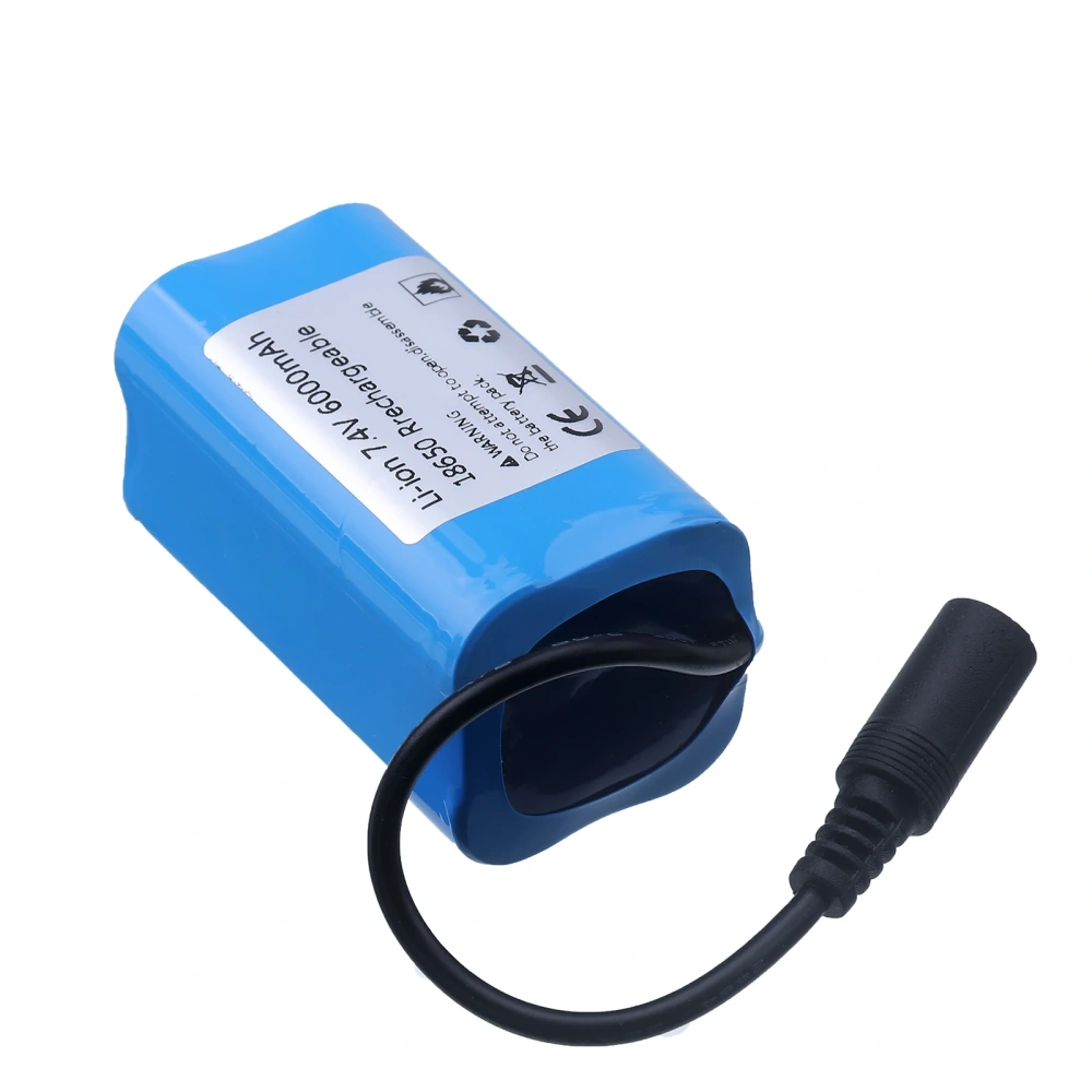 7.4V 6000mAh 21700 Lipo Battery For T188 T888 2011-5 V007 C18 H18 Remote Control RC Fishing Bait Boat Spare Battery Parts