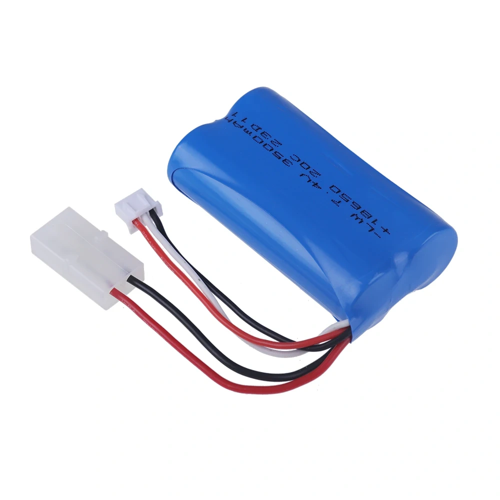 7.4V 3500mAH 25C Li-ion Batery with Tamiya Plug 2S for Remote Control Helicopter Car Trucks Boats Parts 7.4 V 18650 Battery