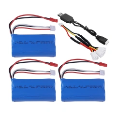 3Battery 1USB 1C