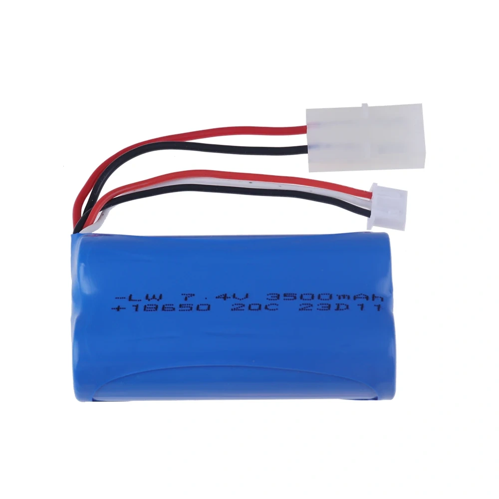 7.4V 3500mAH 25C Li-ion Batery with Tamiya Plug 2S for Remote Control Helicopter Car Trucks Boats Parts 7.4 V 18650 Battery