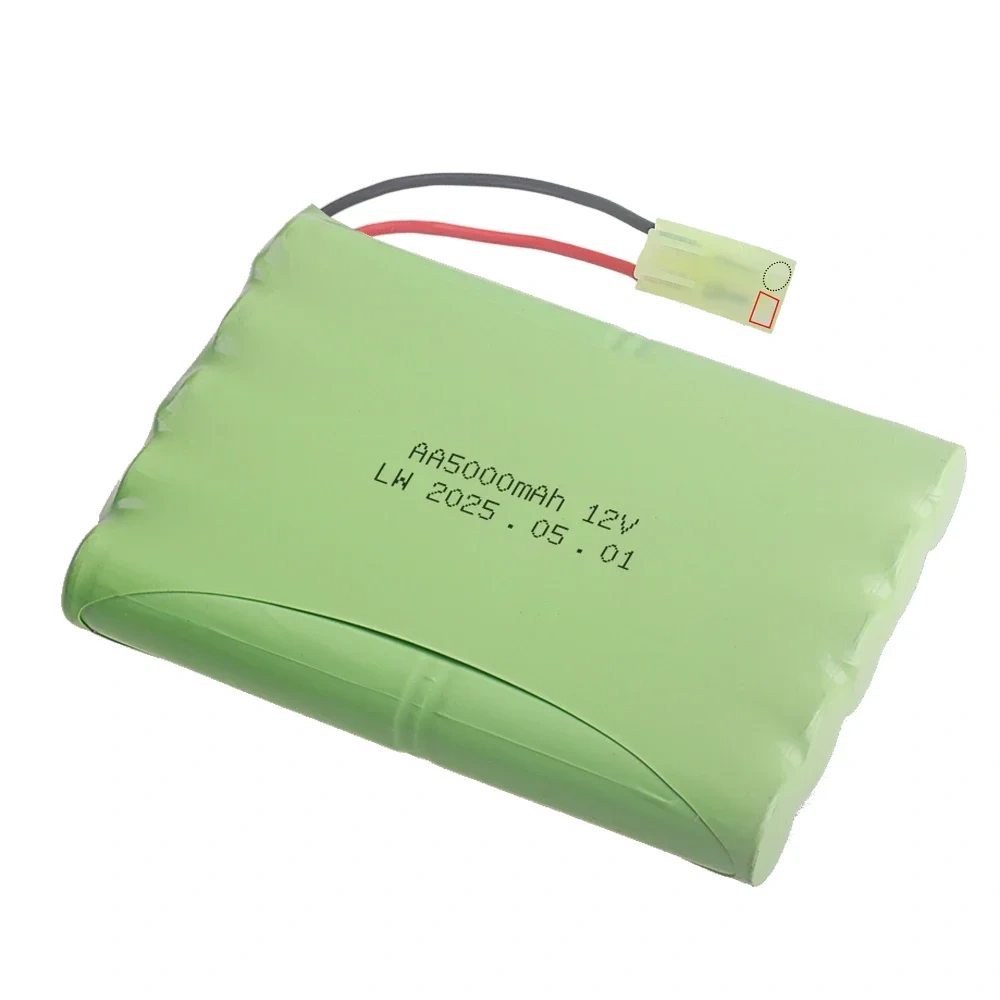 12V 5000mAh NiMH Battery For Rc Toys Cars Tanks Trucks Robot Gun Boat 12V Rechargeable Ni-MH Battery Pack H Model upgarde 700mah