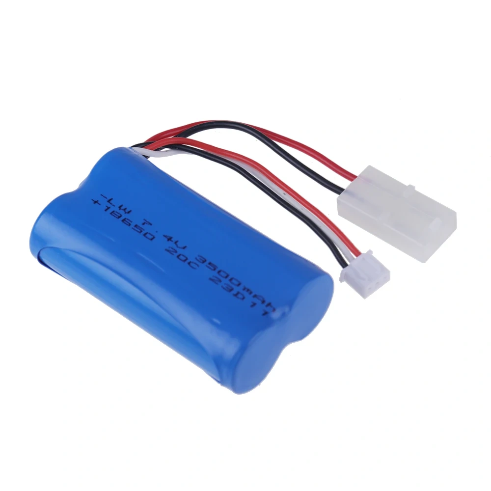 7.4V 3500mAH 25C Li-ion Batery with Tamiya Plug 2S for Remote Control Helicopter Car Trucks Boats Parts 7.4 V 18650 Battery