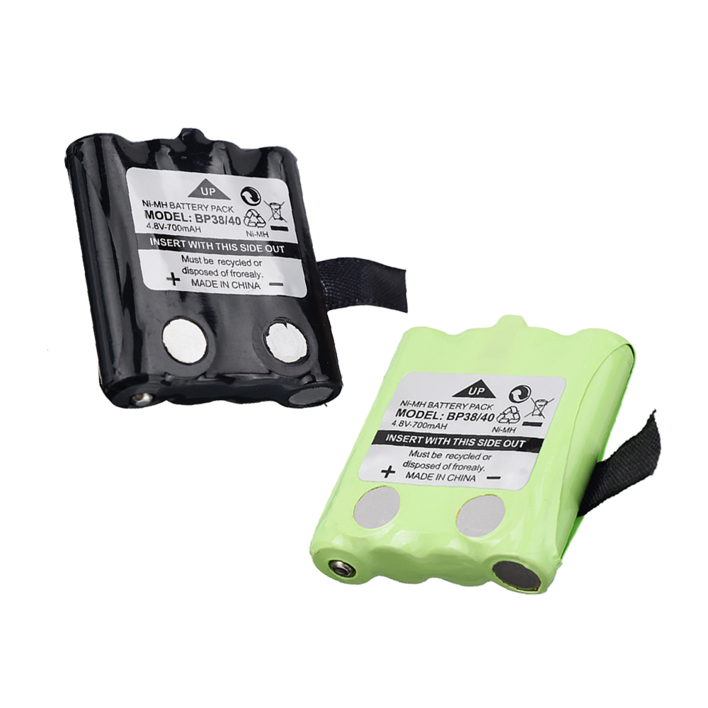 2/3/4PCS 4.8V 700MAH Ni-MH Rechargeable Battery Pack For Uniden BP-38 BP-40 BT-1013 BT-537 FRS-008 BT-1013 GMR FRS 2-Way Radio Batteries