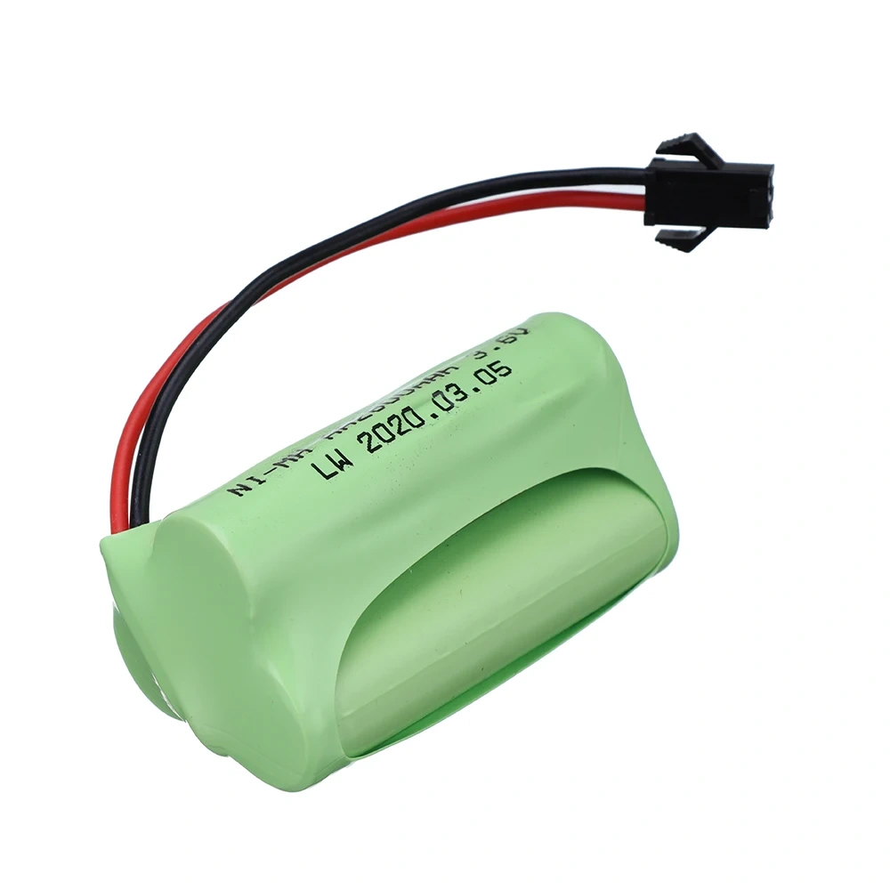 3.6V NI-MH Battery AA nimh 2800mah 3.6V Rechargeable Batteries Pack SM plug For Rc Toys Racing Car Truck vehicle battery spare