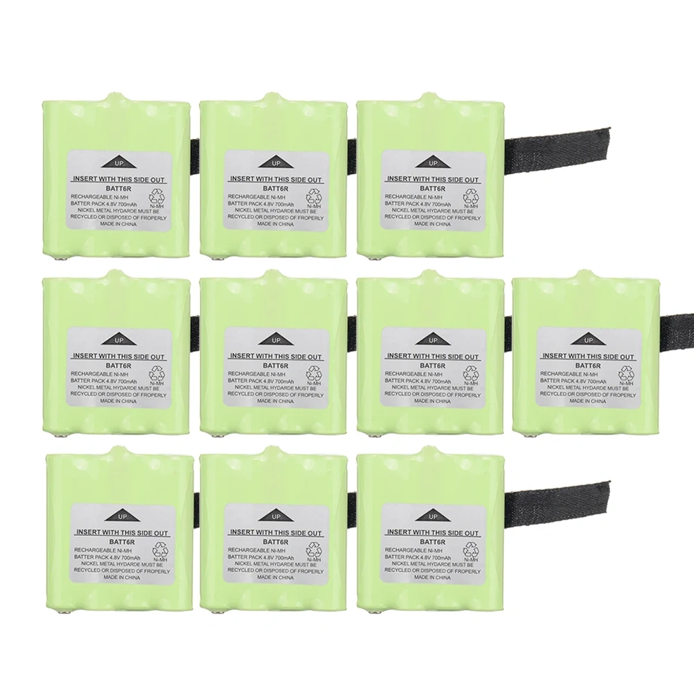 BATT6R PB-G8 PB-G6 PBG8 Ni-MH Battery for Midland M24 M48 M99 LXT-325 LXT Series Reer 5005 5006 Scopi Alan 441 443 Walkie Talkie