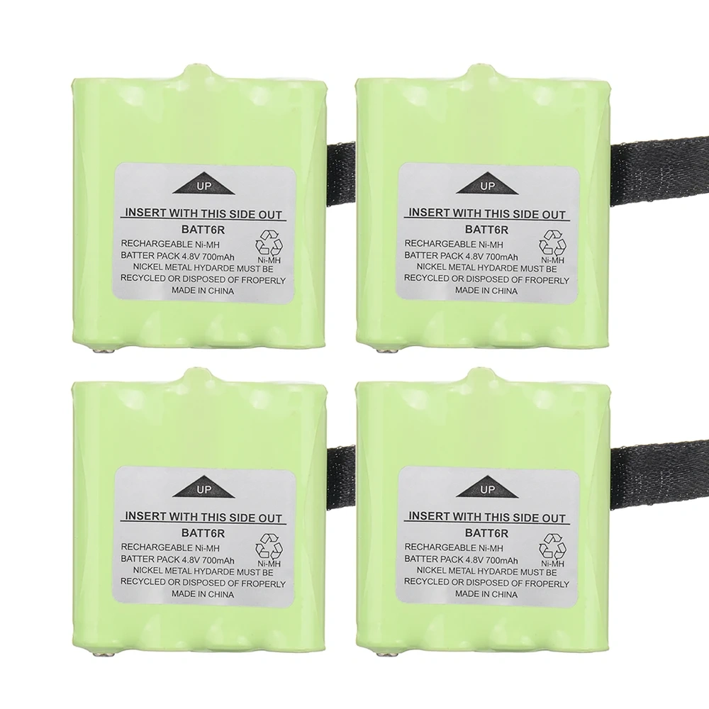BATT6R PB-G8 PB-G6 PBG8 Ni-MH Battery for Midland M24 M48 M99 LXT-325 LXT Series Reer 5005 5006 Scopi Alan 441 443 Walkie Talkie