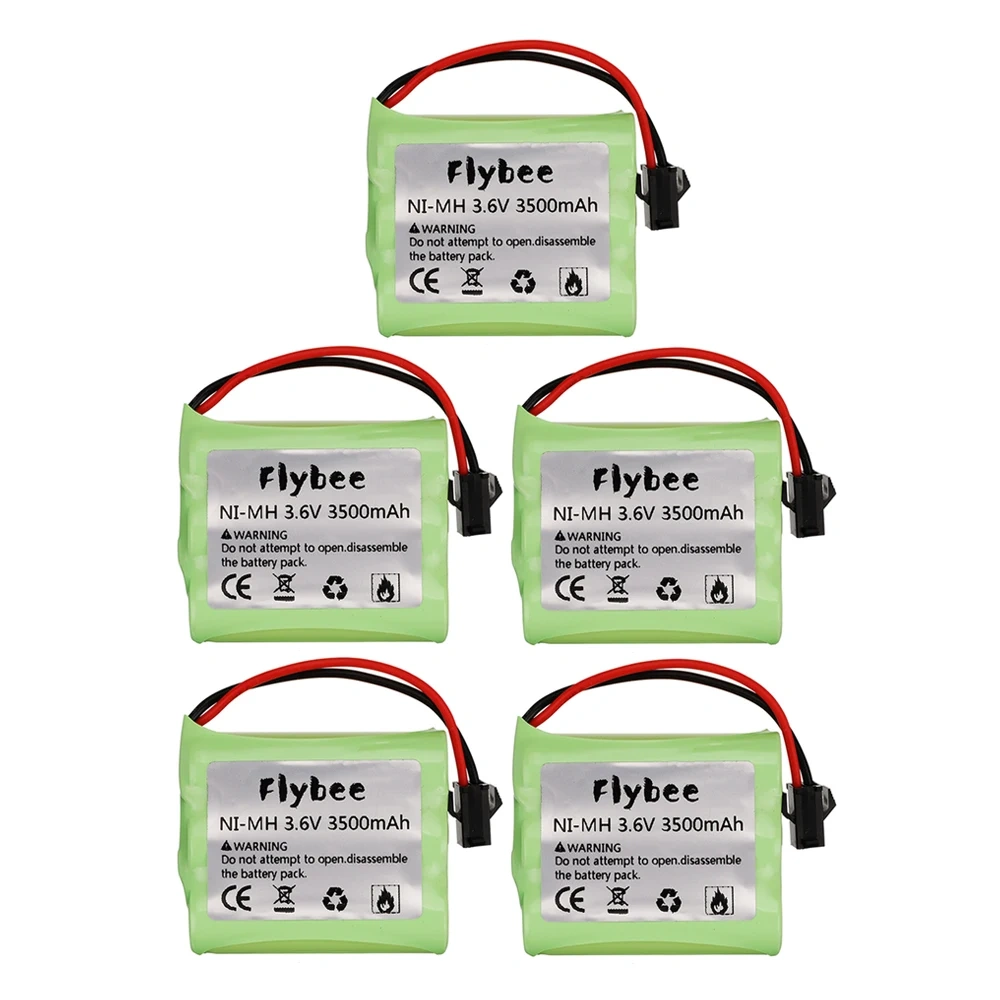 3.6V Ni-MH Battery AA 3000mah 3500mah Remote Control Toys Car Battery Trucks Trains Ship Tanks Remote Control Toy battery pack