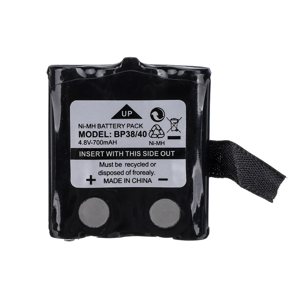 4.8V 700MAH Ni-MH Rechargeable Battery For Uniden BP-38 BP-40 BT-1013 BT-537 Radio battery For MOTOROLA TLKR T6 T7 T8 Cordless