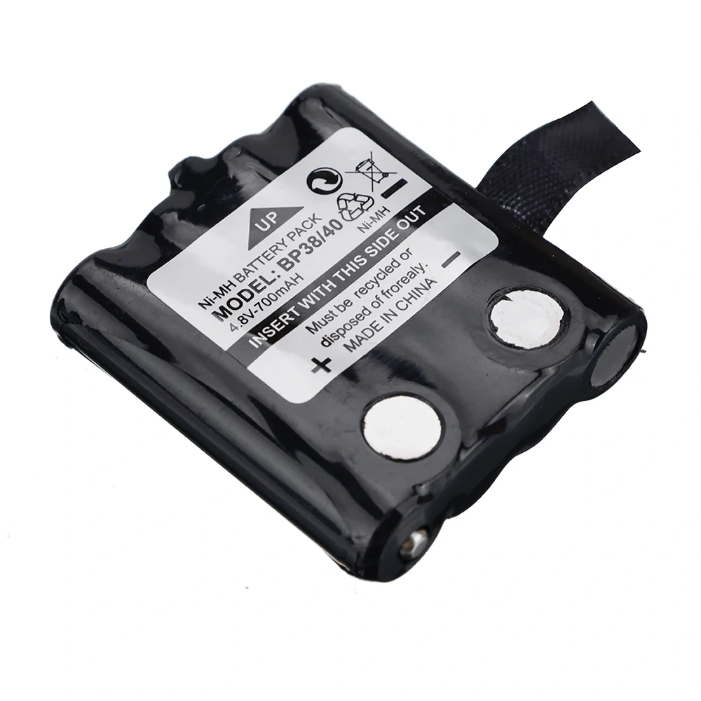 4.8V 700MAH Ni-MH Rechargeable Battery For Uniden BP-38 BP-40 BT-1013 BT-537 Radio battery For MOTOROLA TLKR T6 T7 T8 Cordless