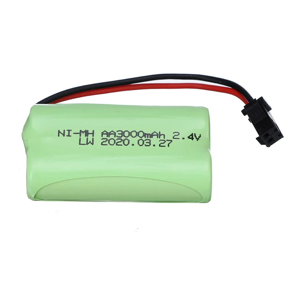 2.4v 3000mah NiMH Battery For Remote control racing trucks tanks Robot Boat Gun AA 3000mah 2.4v Rechargeable Battery for rc car