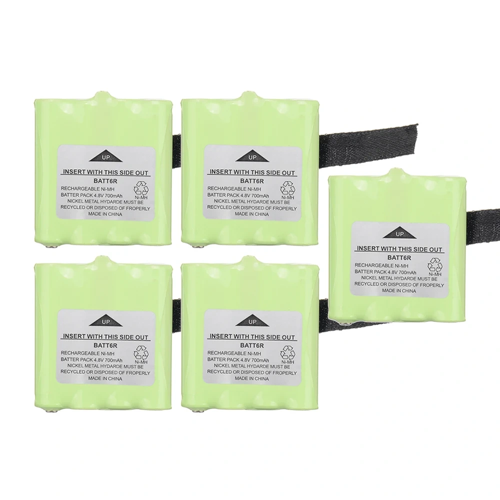 BATT6R PB-G8 PB-G6 PBG8 Ni-MH Battery for Midland M24 M48 M99 LXT-325 LXT Series Reer 5005 5006 Scopi Alan 441 443 Walkie Talkie