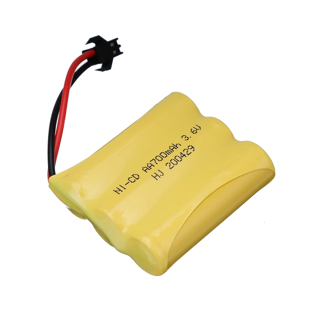 3.6V 700mah NiCD Aa Battery / 3.6V Charger Sets For Rc toys Cars Trucks Tank Robot Boat Gun 3* AA 700mah 3.6v Nicd Battery