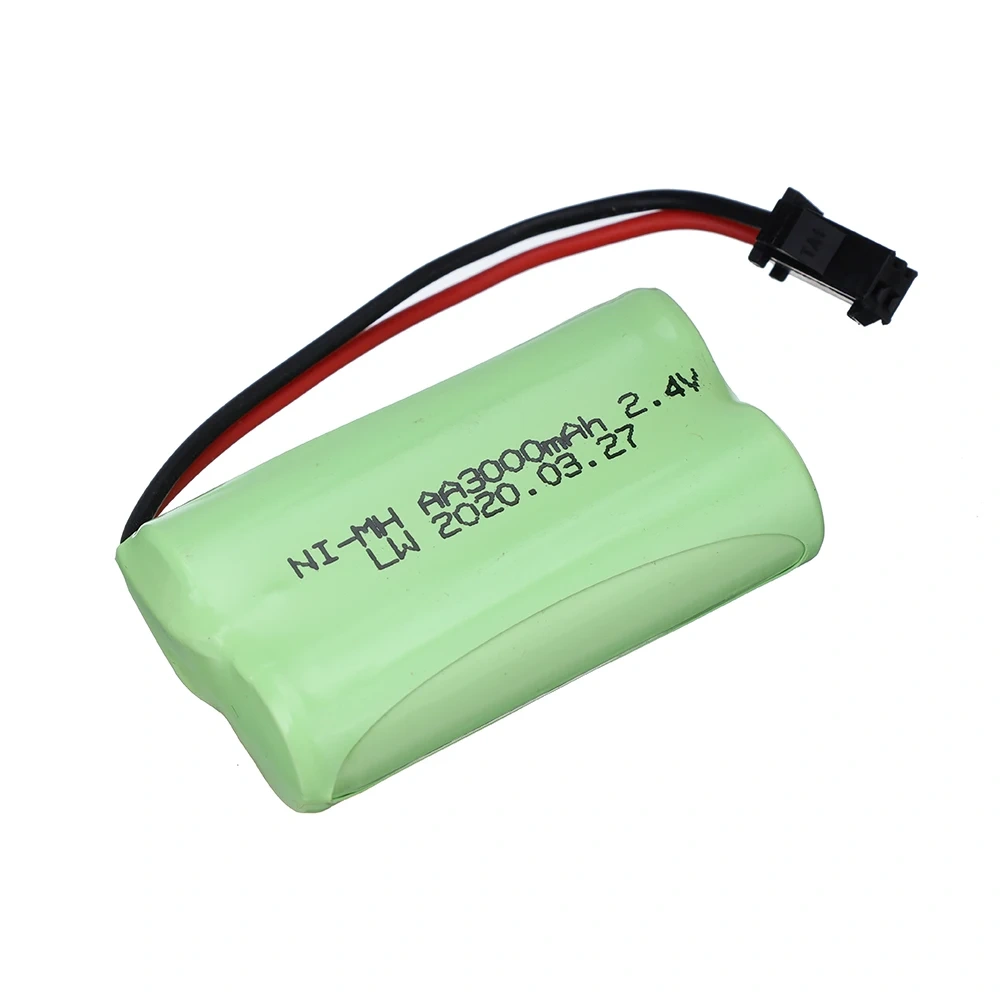 2.4v 3000mah NiMH Battery For Remote control racing trucks tanks Robot Boat Gun AA 3000mah 2.4v Rechargeable Battery for rc car
