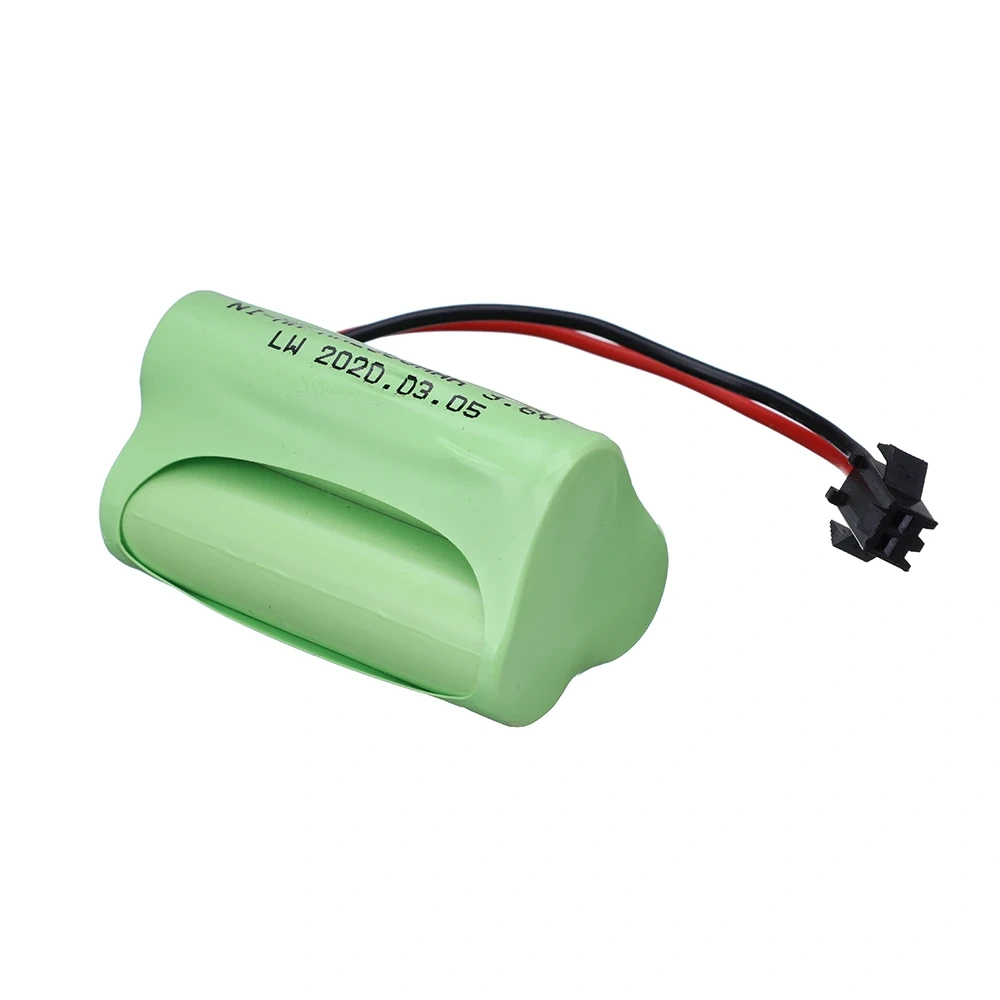 3.6V NI-MH Battery AA nimh 2800mah 3.6V Rechargeable Batteries Pack SM plug For Rc Toys Racing Car Truck vehicle battery spare