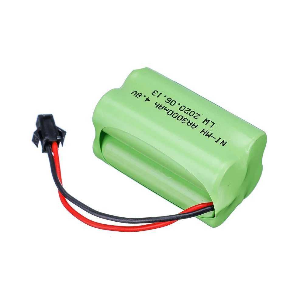 4.8V 3000mah NiMH Battery and USB Charger For Rc toys Cars RC Tanks Robots Boats Guns Ni-MH AA 4.8 v Battery Pack toy accessory