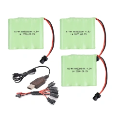 3Battery 1USB 1C