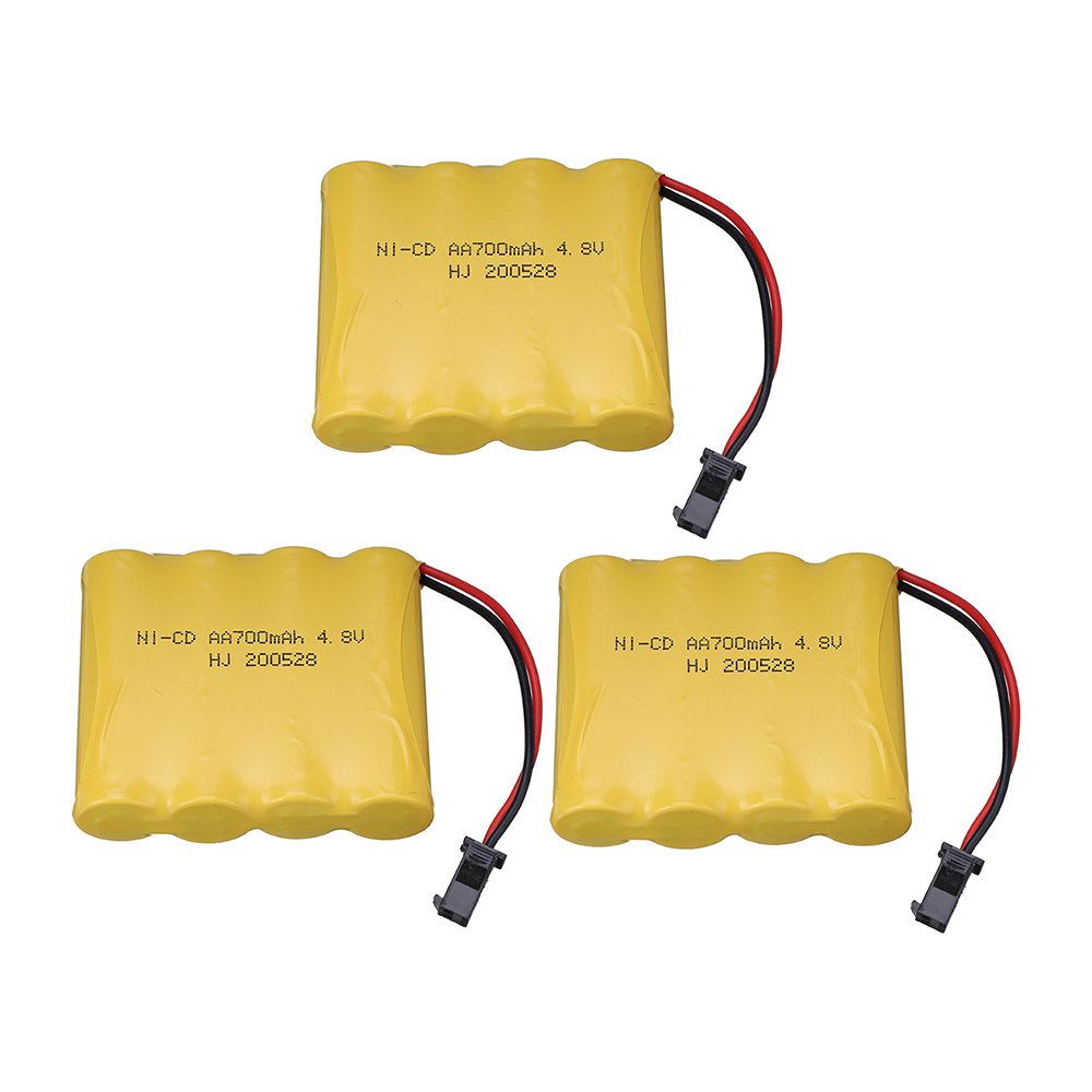 700mah 4.8v Battery For Rc toys Cars Tanks Robots Guns Boats 4.8v Ni-cd Battery Charger AA 4.8v 700mah Rechargeable Battery Pack