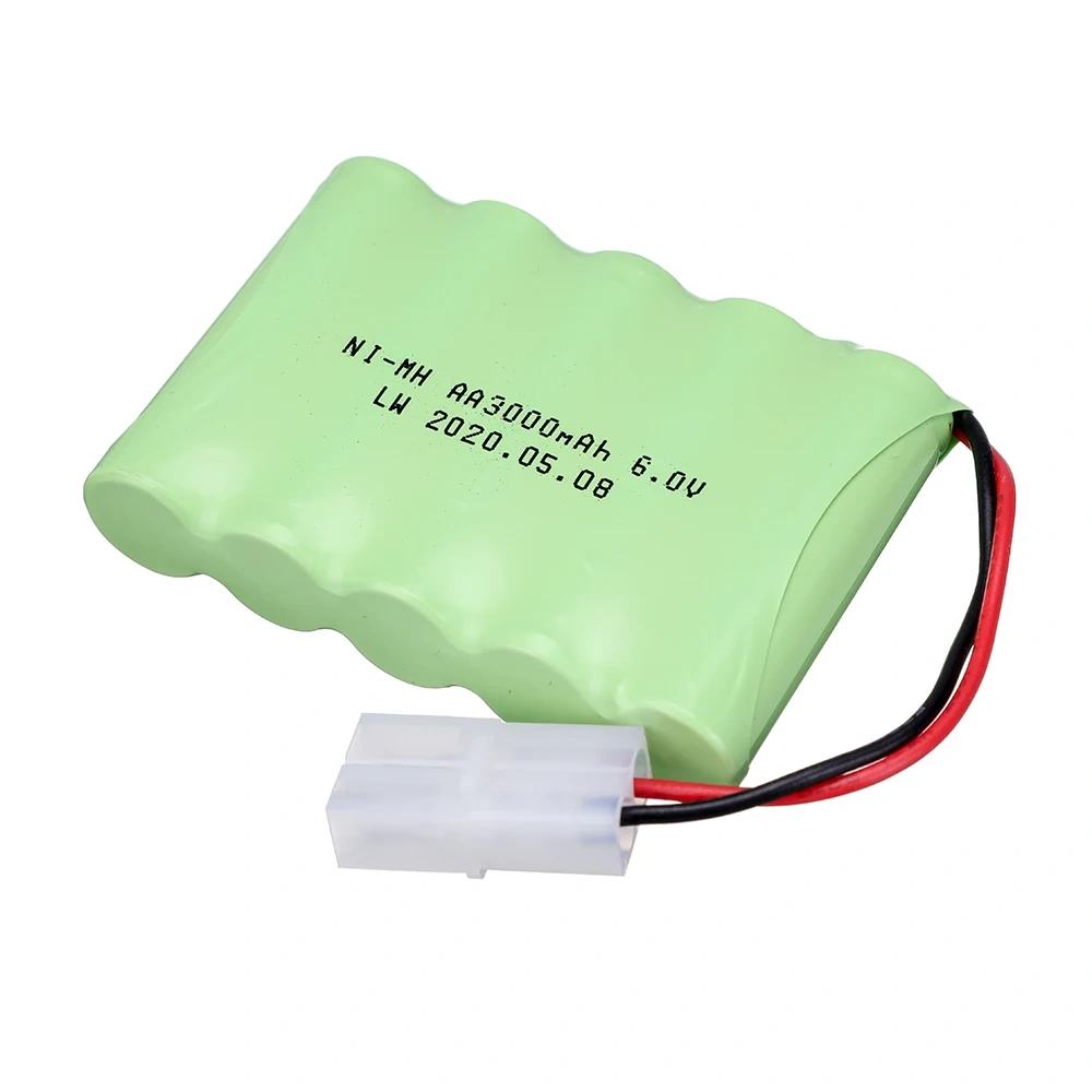 (Tamiya plug) 6v 3000mAh Nimh AA Battery For Rc toys Cars Tanks Robot Gun Upgraded Batteries For Rc Boat 6V Rechargeable Battery