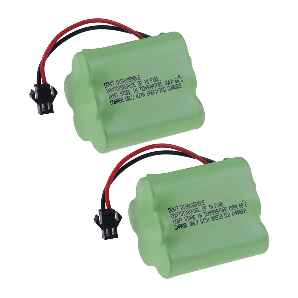 RC Trucks RC Cars RC Tanks RC Boats High Capacity 6V 4500mAh Ni-MH Rechargeable 5*AA 6.0v Battery SM plug / Charger Sets