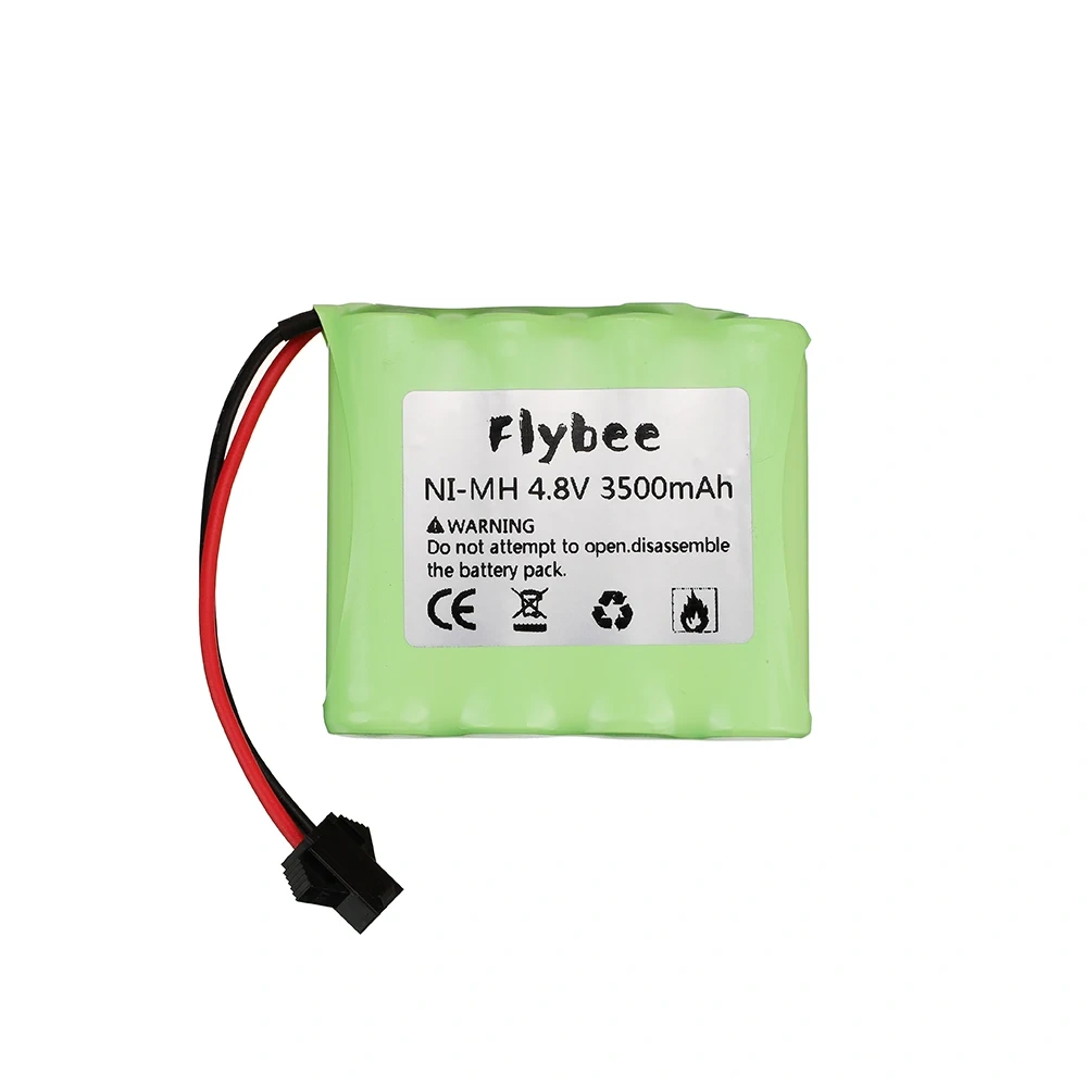 (SM plug) 4.8v 3500mah NiMH Battery For Rc toys Cars Trucks Tanks Robots Boats Guns 4.8v Rechargeable Battery 4* AA Battery Pack