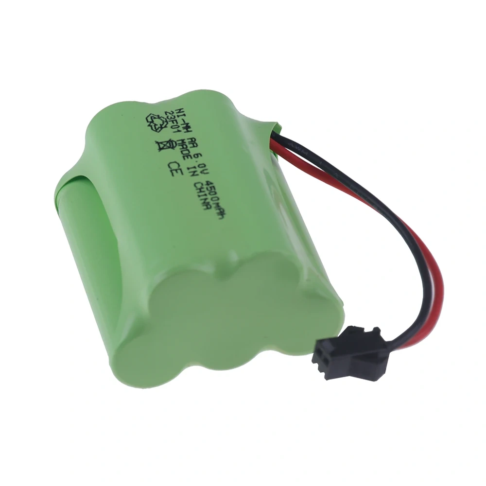 RC Trucks RC Cars RC Tanks RC Boats High Capacity 6V 4500mAh Ni-MH Rechargeable 5*AA 6.0v Battery SM plug / Charger Sets
