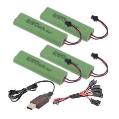 4Battery 1USB 1C