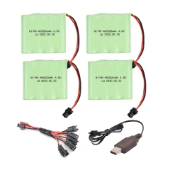 4Battery 1USB 1C