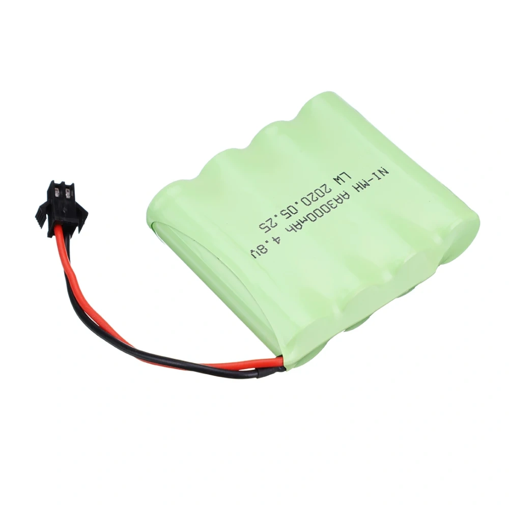 4.8v 3000mah Battery + USB Charger For Rc Cars Tanks Robots Boats Truck Guns toys NiMH AA 4.8v Rechargeable Battery Pack