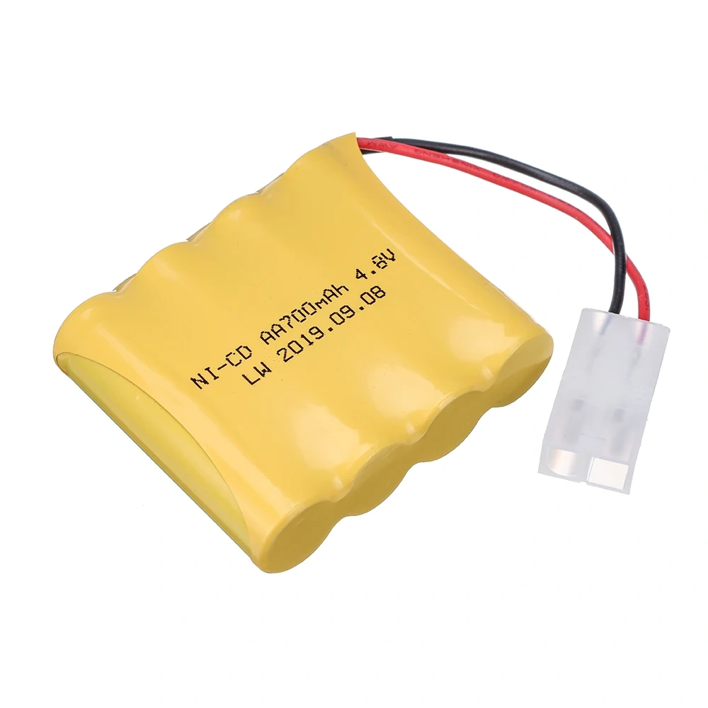 4.8v 700mah Rechargeable Battery For Rc toys Cars Trucks Tanks Robots Gun AA NI-MH Battery 4.8v Battery Pack For Rc Boats