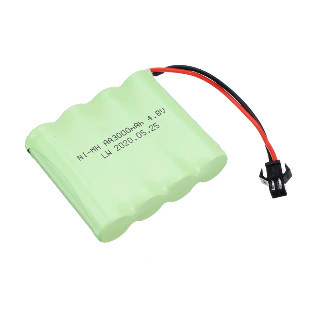 4.8v 3000mah Battery + USB Charger For Rc Cars Tanks Robots Boats Truck Guns toys NiMH AA 4.8v Rechargeable Battery Pack