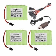 3Battery 1USB 1C