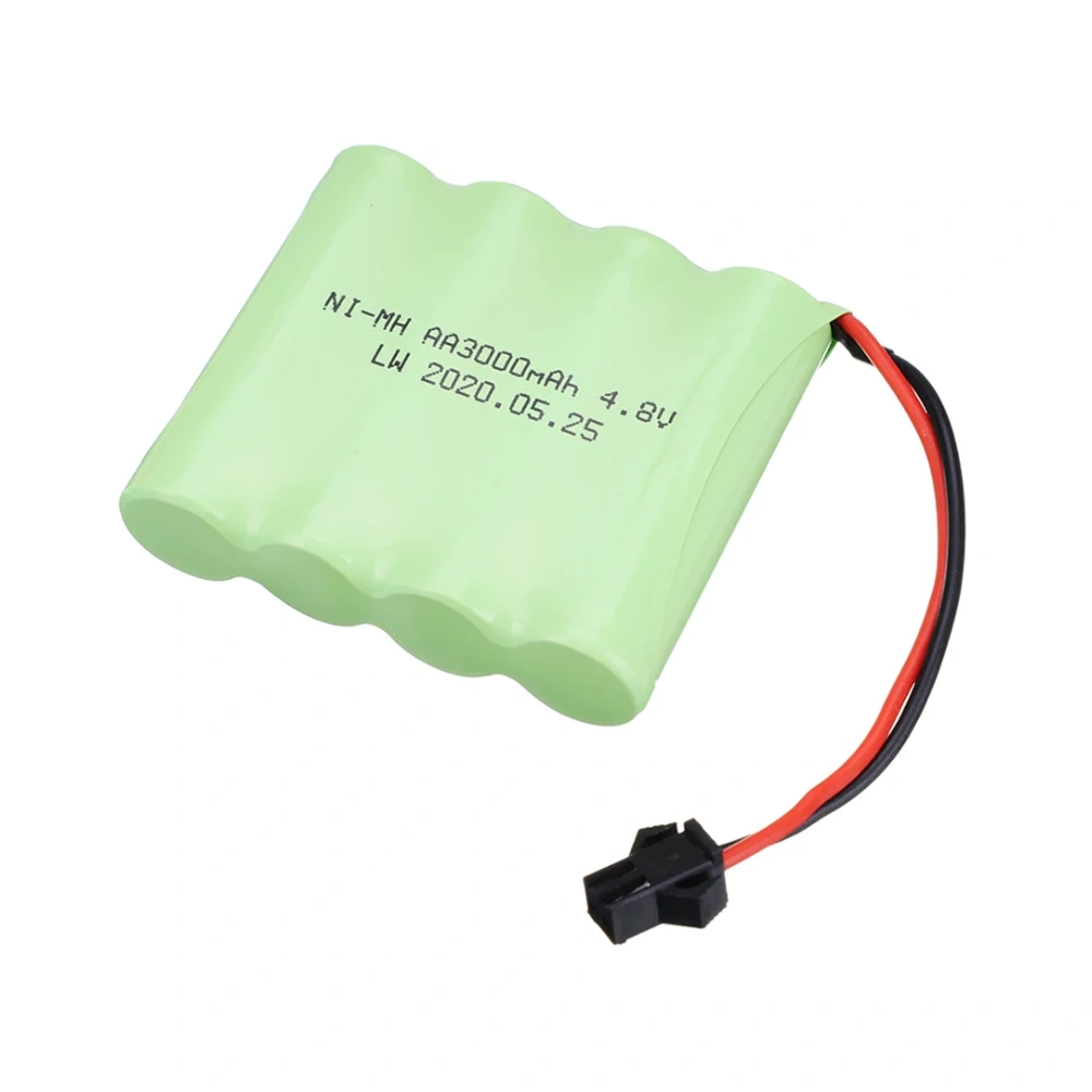 4.8v 3000mah Battery + USB Charger For Rc Cars Tanks Robots Boats Truck Guns toys NiMH AA 4.8v Rechargeable Battery Pack