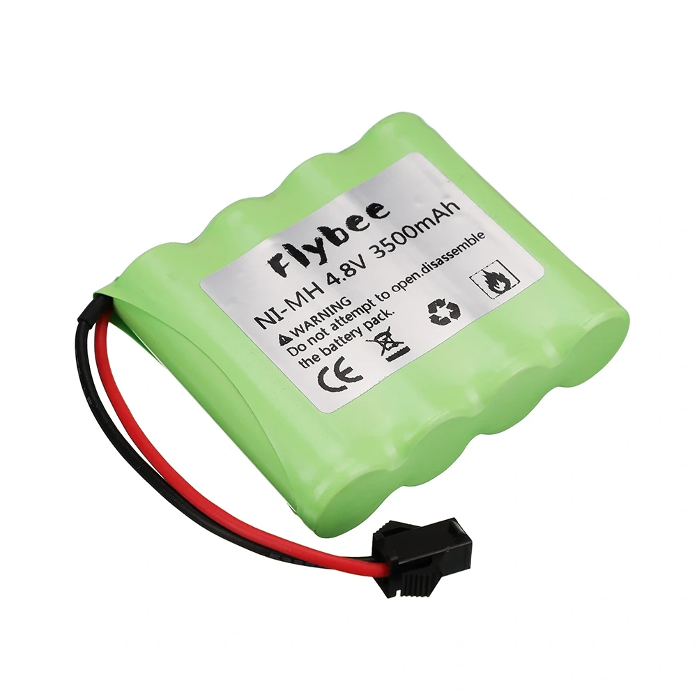 (SM plug) 4.8v 3500mah NiMH Battery For Rc toys Cars Trucks Tanks Robots Boats Guns 4.8v Rechargeable Battery 4* AA Battery Pack