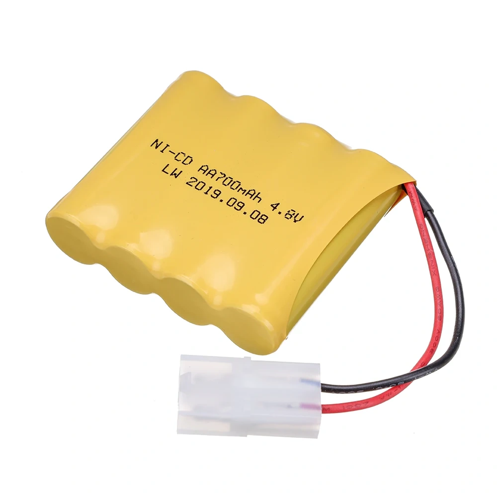 4.8v 700mah Rechargeable Battery For Rc toys Cars Trucks Tanks Robots Gun AA NI-MH Battery 4.8v Battery Pack For Rc Boats