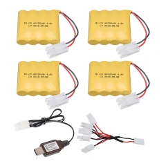 4Battery 1USB 1C