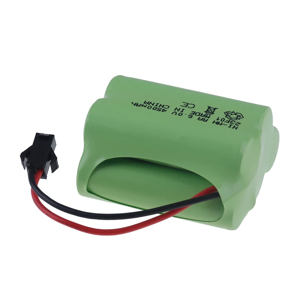RC Trucks RC Cars RC Tanks RC Boats High Capacity 6V 4500mAh Ni-MH Rechargeable 5*AA 6.0v Battery SM plug / Charger Sets