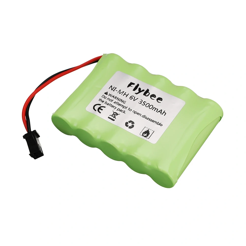 6V 3500mAh NiMH Battery / USB Charger SM plug For RC Toys Cars Boats Robots Tanks Gun Upgraded AA 6V Rechargeable Battery Pack
