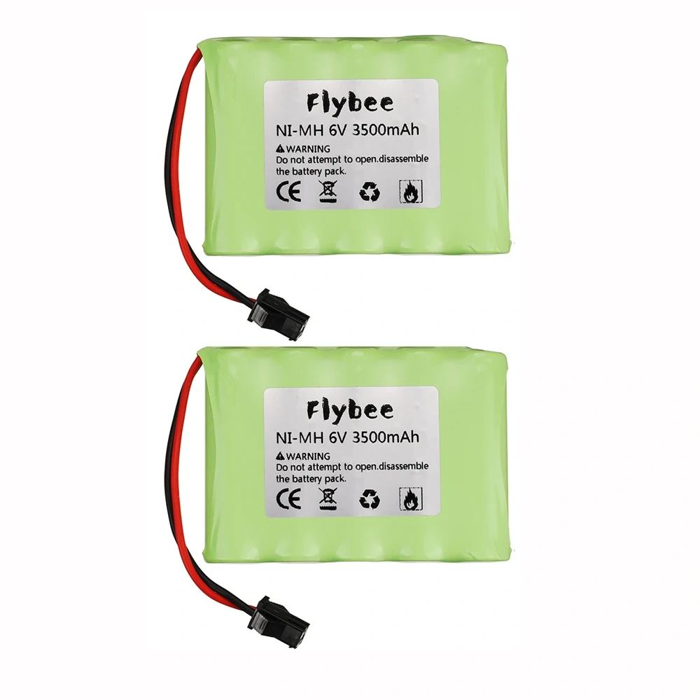 6V 3500mAh NiMH Battery / USB Charger SM plug For RC Toys Cars Boats Robots Tanks Gun Upgraded AA 6V Rechargeable Battery Pack