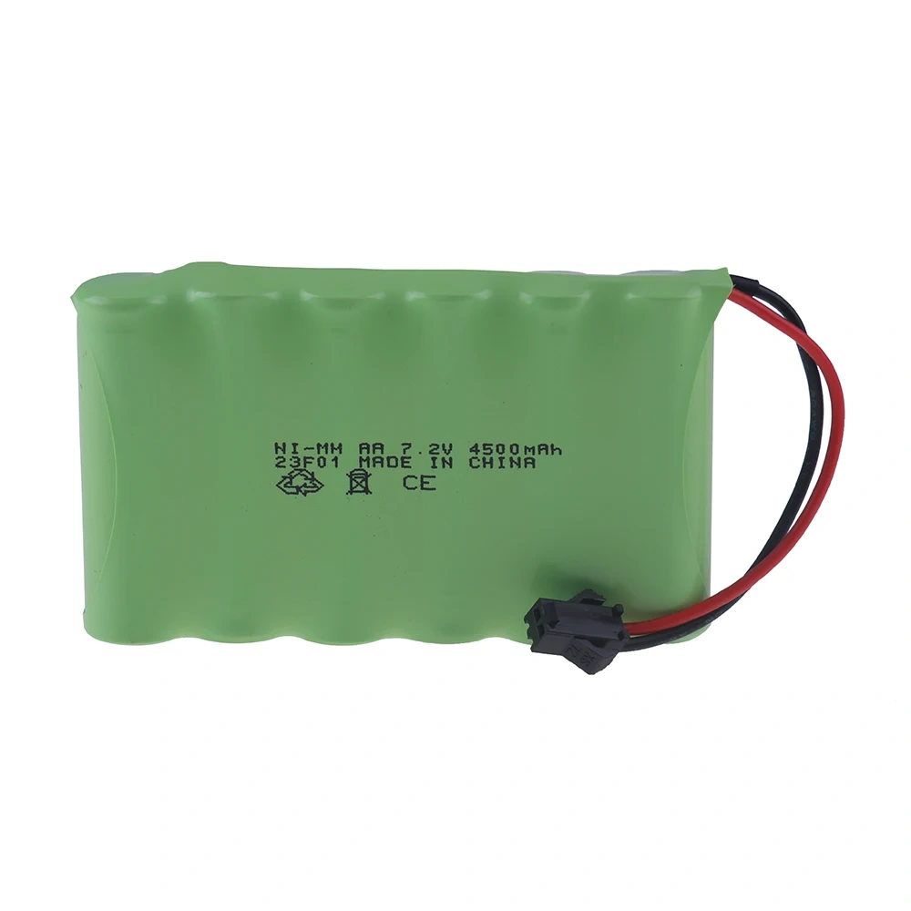 NiMH 7.2v 4500mah AA Battery and USB Charger For RC Boats Cars Trucks Tanks Robots Electric Toys 6*Aa 3000mah 7.2v Battery Pack