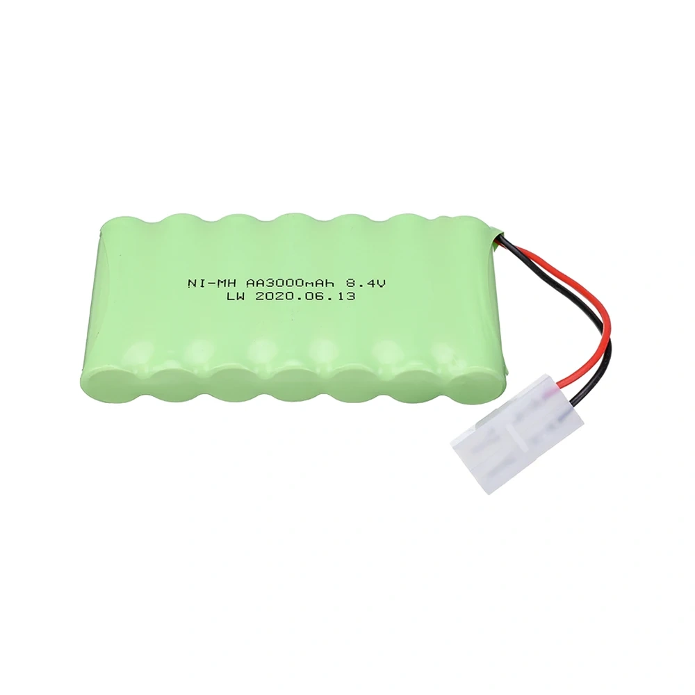 8.4v 3000mah NiMH Rechargeable Battery / USB Charger For Rc toys Car trucks Tanks Train Robot Boat Gun nimh AA 8.4v Battery Pack