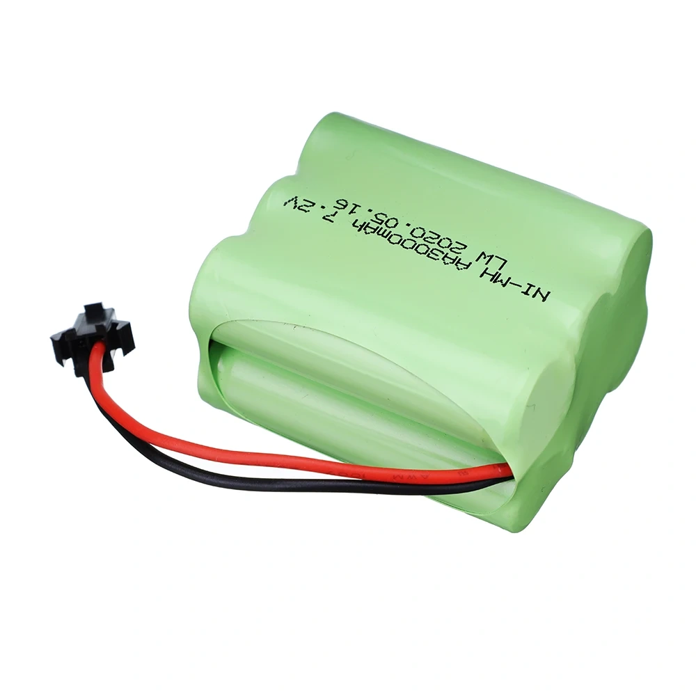 7.2v 3000mah AA NI-MH rechargeable battery For Remote control electric toy boat RC car RC truck 7.2 V 3000 mah aa nimh battery