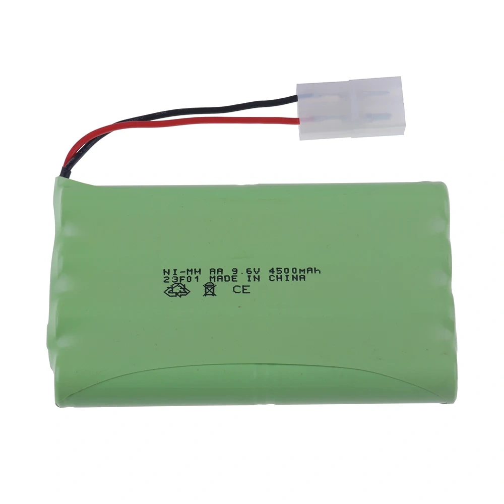 9.6V 4500mah NiMH Battery (TAMIYA/KET-2P PLUG) For Rc toy Cars Tanks Trains Robots Boats Guns Ni-MH AA 9.6v Rechargeable Battery