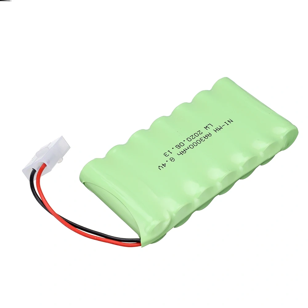 8.4v 3000mah NiMH Rechargeable Battery / USB Charger For Rc toys Car trucks Tanks Train Robot Boat Gun nimh AA 8.4v Battery Pack